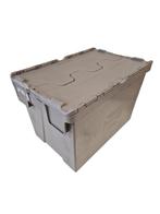 Distributiebak 600x400x400 mm nestbaar, grijs, gebruikt -, Doe-het-zelf en Verbouw, Overige Doe-het-zelf en Verbouw, Ophalen of Verzenden