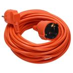 Orno Tuinverlengkabel Oranje - 40 meter - PVC - 3x1mm² -, Verzenden, Nieuw