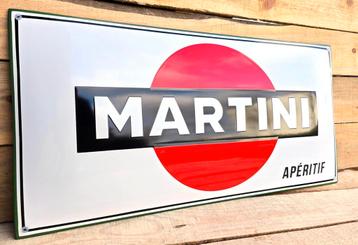 emaille reclamebord Martini apéritif beschikbaar voor biedingen