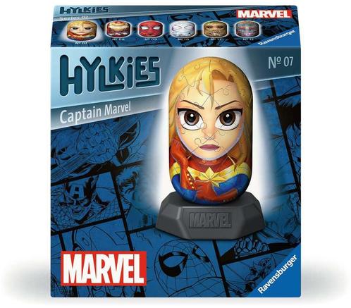 Hylkies - Marvel Captain Marvel 3D Puzzel (54 stukjes) |, Hobby en Vrije tijd, Denksport en Puzzels, Nieuw, Verzenden