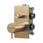Inbouwkraan Qisani Flow Thermostatisch 2-weg Vierkant, Ophalen of Verzenden, Nieuw, Kraan
