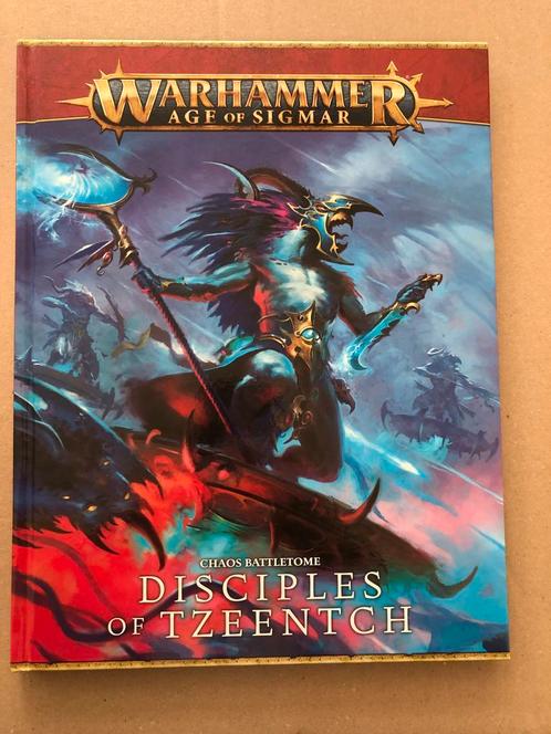 Game Book - Warhammer - Disciples of Tzeentch NIEUW, Hobby en Vrije tijd, Wargaming, Warhammer, Boek of Catalogus, Zo goed als nieuw