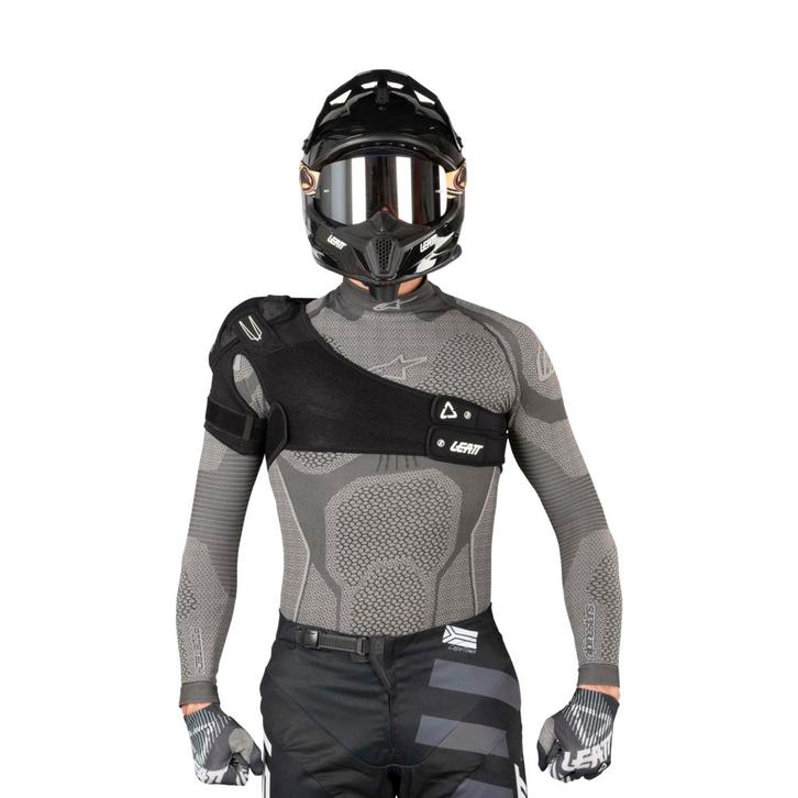Schouderbrace Leatt Rechts (Zwart, Bodyprotectors), Motoren, Accessoires | Overige, Nieuw, Verzenden