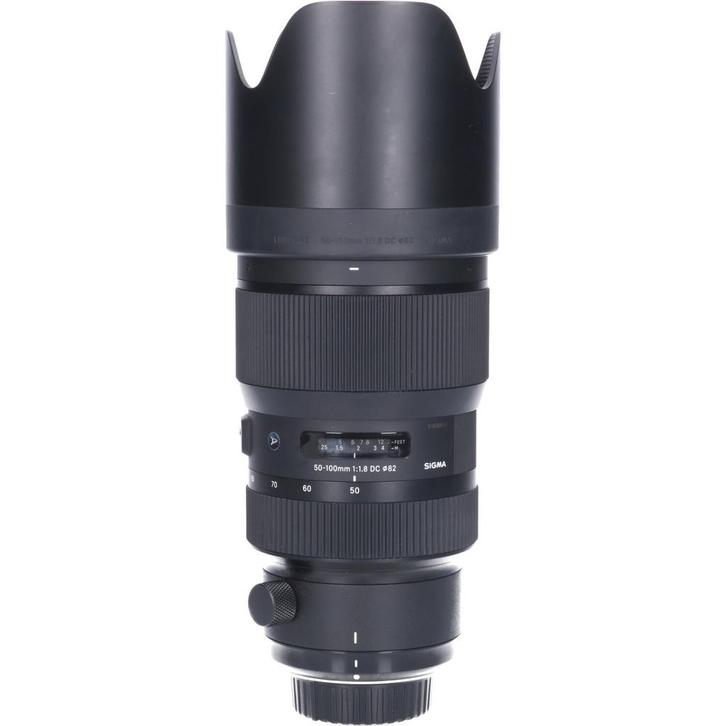 Tweedehands Sigma 50-100mm f/1.8 DC HSM Art Nikon CM9643, Audio, Tv en Foto, Fotografie | Lenzen en Objectieven, Standaardlens