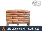 PURE POWER - Houtpellets - ENplus A1 - 35 zakken - 525 KG, Ophalen of Verzenden