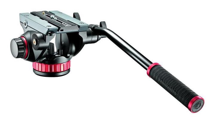 Manfrotto MVH502AH Pro video head, Audio, Tv en Foto, Fotografie | Statieven en Balhoofden, Balhoofd, Nieuw, Ophalen of Verzenden