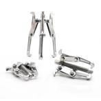 Hofftech Poulietrekker set - 3-delig - robuust chrome van..., Auto diversen, Ophalen of Verzenden, Nieuw