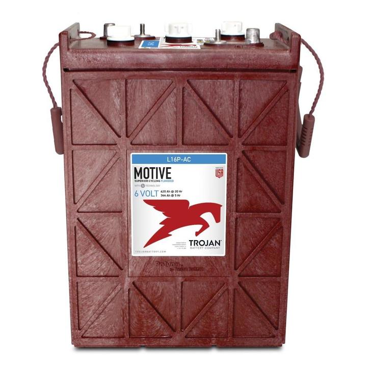Trojan L16P-AC Deep-Cycle accu 6 volt 420 ah, Zakelijke goederen, Machines en Bouw | Heftrucks en Intern transport, Ophalen of Verzenden