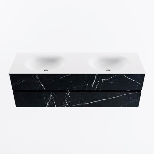 MONDIAZ VICA 150cm badmeubel onderkast Marquina 2 lades., Doe-het-zelf en Verbouw, Sanitair, Bad, Nieuw, Ophalen of Verzenden