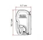 Fiamma F45L 450 Polar White-Royal Blue, Caravans en Kamperen, Ophalen of Verzenden, Nieuw