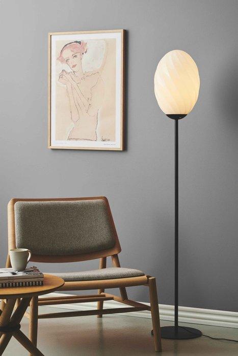 Halo Design - Staande lamp - Twist Oval Floor Lamp –, Antiek en Kunst, Antiek | Lampen