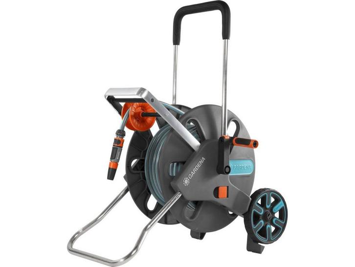 GARDENA CleverRoll L Easy - Slangenwagen - Maximaal 50 m -, Tuin en Terras, Tuinslangen, Zo goed als nieuw, Verzenden