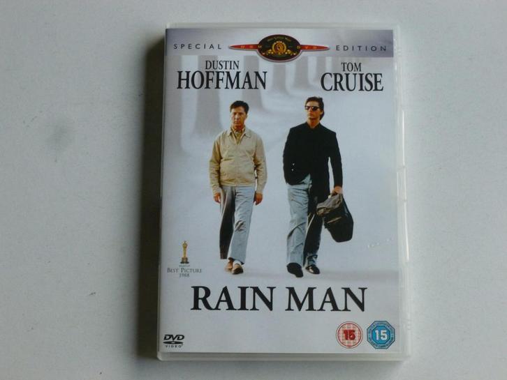 Rain Man - Dustin Hoffman, Tom Cruise (DVD) 1988, Cd's en Dvd's, Dvd's | Klassiekers, Zo goed als nieuw, Verzenden