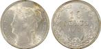 Koningin Wilhelmina 10 cent 1901 PCGS MS63 gecertificeerd, Zilver, Losse munt, Verzenden