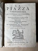 Thomaso Garzoni [Tommaso Garzoni] - La Piazza Universale Di, Antiek en Kunst