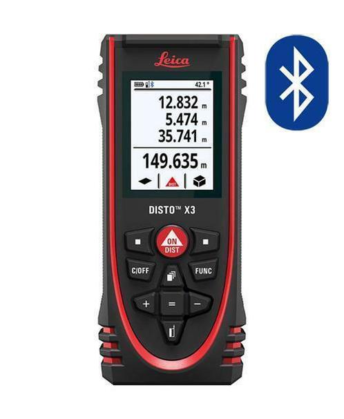 Leica Disto X3 Laser afstandsmeter tot 150m | Afstandmeter, Doe-het-zelf en Verbouw, Meetapparatuur, Afstand, Nieuw, Ophalen of Verzenden