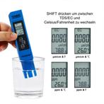 Digitaal watermeetapparaat met LCD-display 3in1 - TDS- EC..., Caravans en Kamperen, Verzenden, Nieuw
