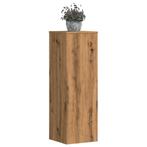 vidaXL Plantenstandaards 2 st 33x33x100 cm hout artisanaal, Verzenden, Nieuw