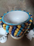 Portapiante mezza pigna siciliana Caltagirone - Keramiek -, Antiek en Kunst