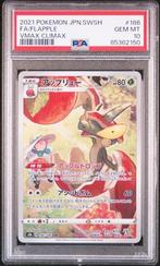 PSA 10 | Flapple Character Rare | s8b VMAX Climax | 186/184, Ophalen of Verzenden, Nieuw