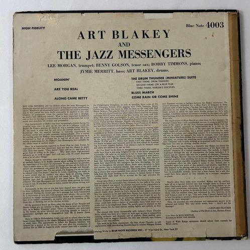 Art Blakey, and the jazz messengers - Moanin (1st mono, Cd's en Dvd's, Vinyl Singles