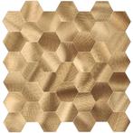 Zelfklevend Mozaïek Hexagon Gold, Ophalen of Verzenden, Nieuw