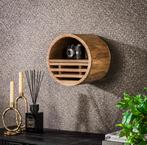 Rond wandschap Danique Ø30, Huis en Inrichting, Woonaccessoires | Wandplanken en Boekenplanken, Verzenden, Nieuw