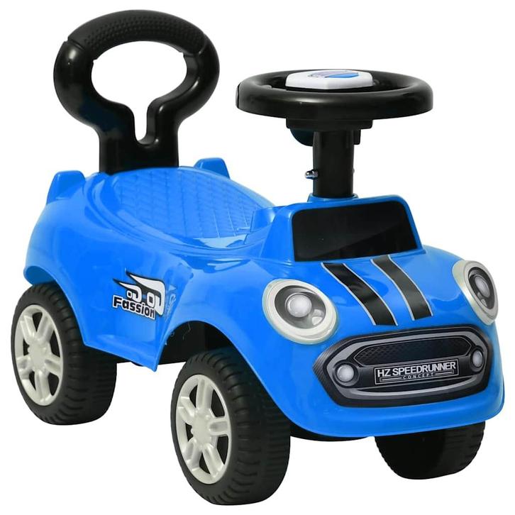 vidaXL Loopauto blauw, Kinderen en Baby's, Speelgoed | Buiten | Voertuigen en Loopfietsen, Nieuw, Verzenden