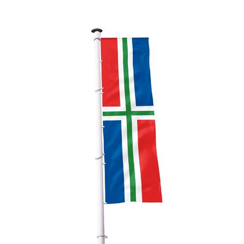 Banier Groningen 100x300cm (voor baniermast 6 meter), Diversen, Vlaggen en Wimpels, Nieuw