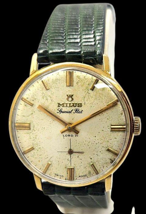 Milus - Special Flat Lord 71 - Zonder Minimumprijs - Heren -, Sieraden, Tassen en Uiterlijk, Horloges | Heren