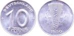 Duitsland 10 Pfennig Ddr 1950 E bfr unsauberer Rand J1503..., Verzenden