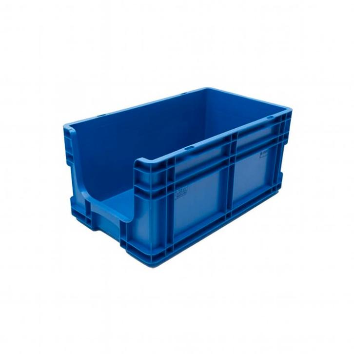 Ruime kunststof stapelbakken  -  rood  -  295x505x235 mm  -, Zakelijke goederen, Kantoor en Winkelinrichting | Magazijn, Stelling en Opslag