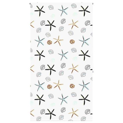 vidaXL Doucherolgordijn 130x240 cm stofbreedte 126 cm, Huis en Inrichting, Stoffering | Gordijnen en Lamellen, Nieuw, Verzenden