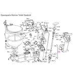 RM69 Zuigerstang compleet Sealock, Watersport en Boten, Bootonderdelen, Ophalen of Verzenden, Nieuw, Zeilboot of Motorboot