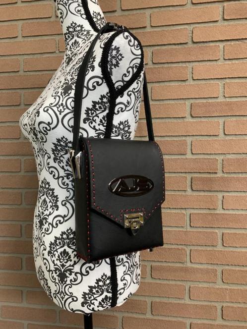 Handtas black messenger hand/cross body bag, Sieraden, Tassen en Uiterlijk, Overige Accessoires, Nieuw, Verzenden