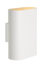 Lucide OVALIS - Wandlamp wit 2x E14, Huis en Inrichting, Lampen | Wandlampen, Verzenden, Nieuw, Trendy verlichting