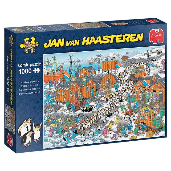 Jumbo puzzel Jan van Haasteren Zuid van €18,99 voor €15,20, Hobby en Vrije tijd, Denksport en Puzzels, Ophalen of Verzenden