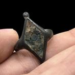 Middeleeuws Brons Ring (Zonder Minimumprijs), Antiek en Kunst