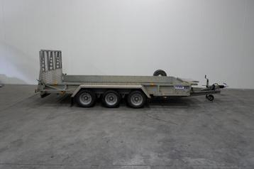 Gebruikte Ifor Williams machinetransporter 3500kg 430x180cm beschikbaar voor biedingen