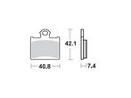 Moto Master achter remblokken Sintered 096721, Ophalen of Verzenden, Nieuw