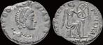 400-404ad Roman Aelia Eudoxia, Augusta Ae4 Victory seated..., Verzenden