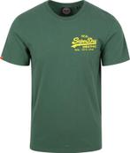 Superdry Tee Relaxed Groen maat XXL Heren, Kleding | Heren, Polo's, Verzenden, Nieuw, Overige maten, Groen