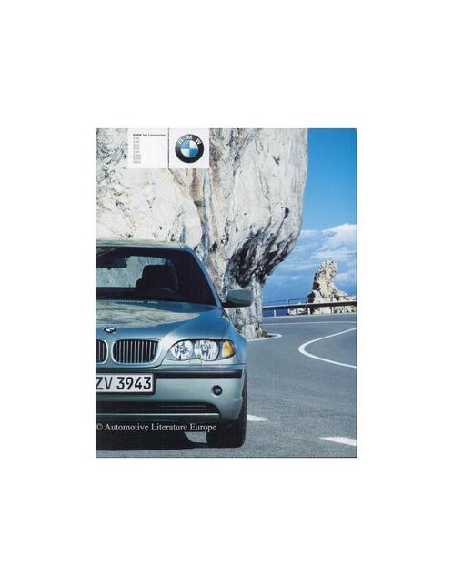 2003 BMW 3 SERIE SEDAN BROCHURE DUITS, Boeken, Auto's | Folders en Tijdschriften, BMW