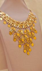 Kraagketting - 21 kt. Geel goud - Verhalenborst, Sieraden, Tassen en Uiterlijk, Antieke sieraden