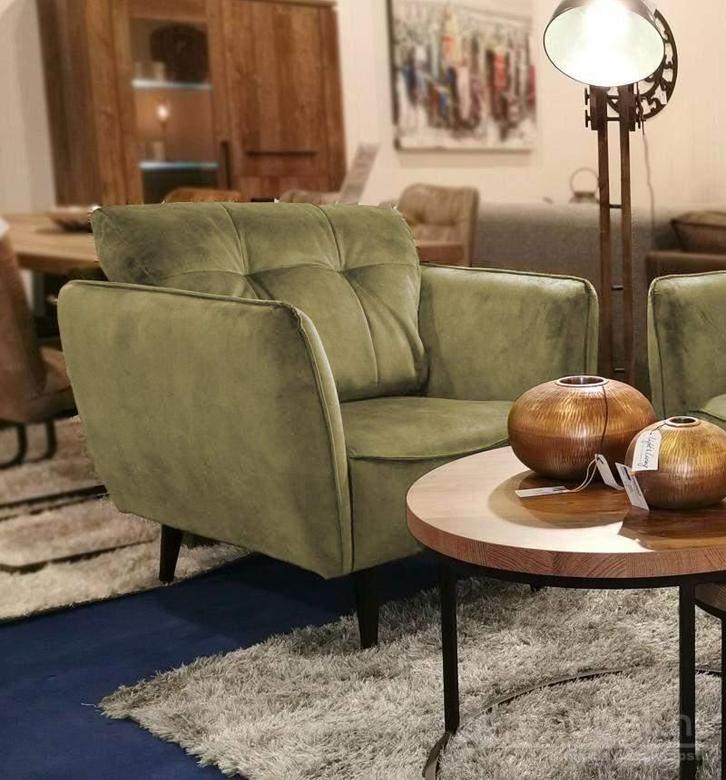 Fauteuil Akker - fauteuils - Groen, Huis en Inrichting, Stoelen, Nieuw, Stof