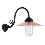 Rhone Gietijzeren Stallamp Zwart/Koper Buitenverlichting, Tuin en Terras, Buitenverlichting, Verzenden, Nieuw