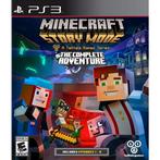 Playstation 3 Minecraft: Story Mode: The Complete Adventure, Spelcomputers en Games, Verzenden, Zo goed als nieuw