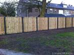 schutting nieuw! grenen houten tuinschermen / hek afzetting, Nieuw, Hout, 6 meter of meer, 1 tot 2 meter