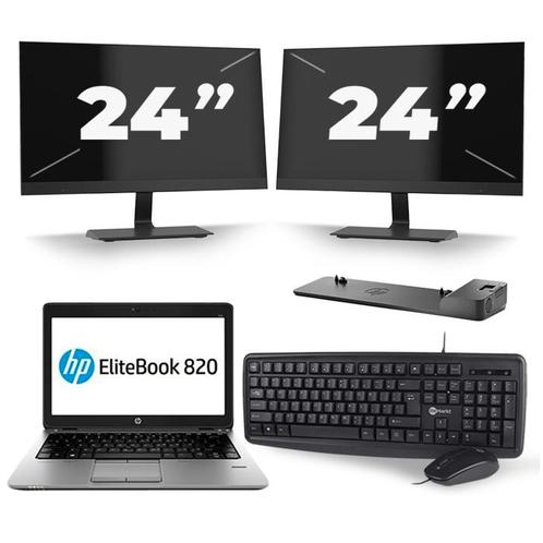HP EliteBook 820 G3 - Intel Core i5-6e Generatie - 12 inch -, Computers en Software, Windows Laptops, Zo goed als nieuw, Verzenden