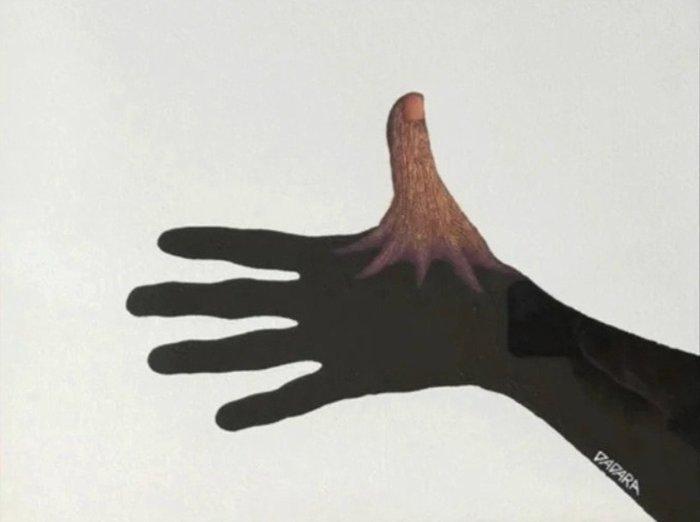 Daniel (Dadara) Rozenberg (1969) - Tree Hand, Antiek en Kunst, Kunst | Designobjecten